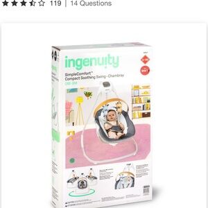 Brand new 🆕 baby swing/ rocker